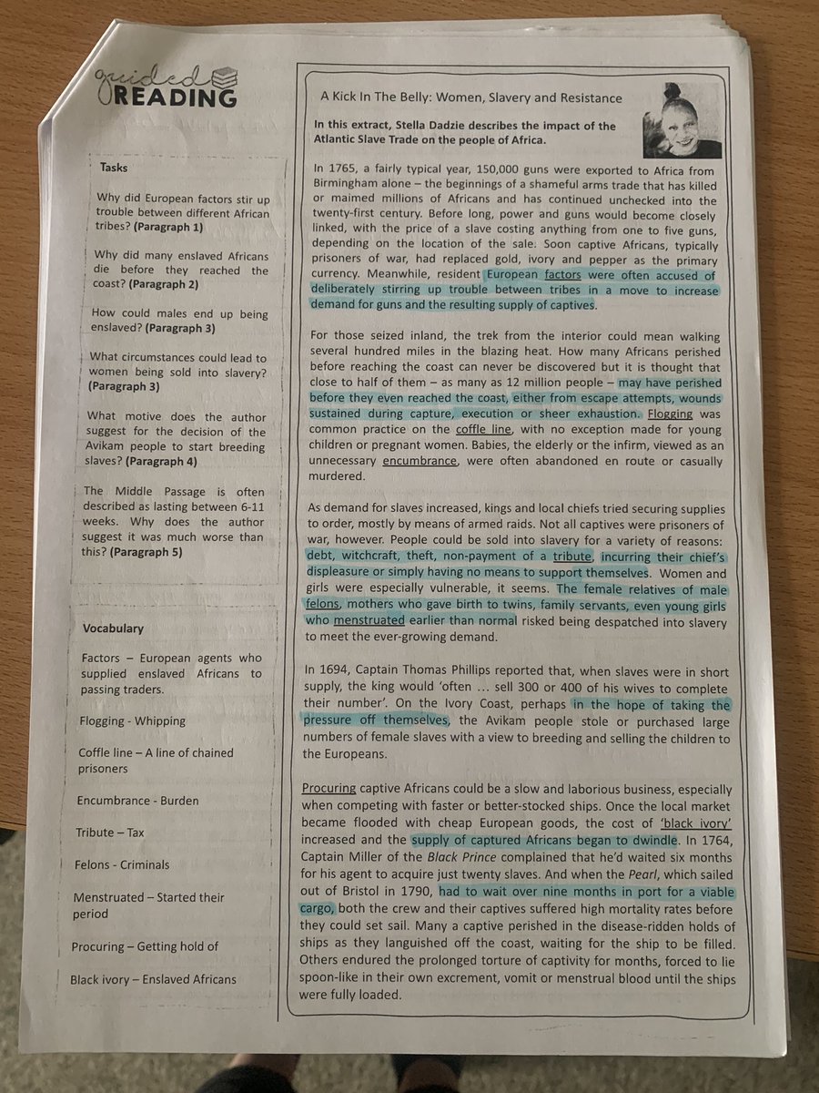 S3 history pupils have been using 
Metacognition Grids <a href="/FunkyPedagogy/">Jennifer Webb</a> to start thinking about what reading strategies they use when approaching text.<a href="/OlspTlc/">OLSP_TLC</a> <a href="/pedagoo/">Pedagoo</a> #metacognition <a href="/SATHinfo/">S A T H</a>