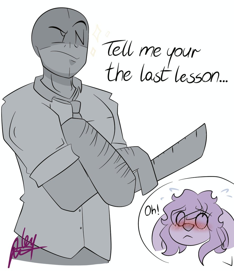 IstekVicks's tweet image. Back 2 School, M'lady! 💞🏫

(I dont go to school already... hehe, but teacher has a other tasks 4 me... Uh oh)

P. S. This Y/N is a male, heh 🤷‍♀️✨

#artdesign #artwork #schoolcomics #backtoschool #oc #fursona #kinkmoment #schooloutfit