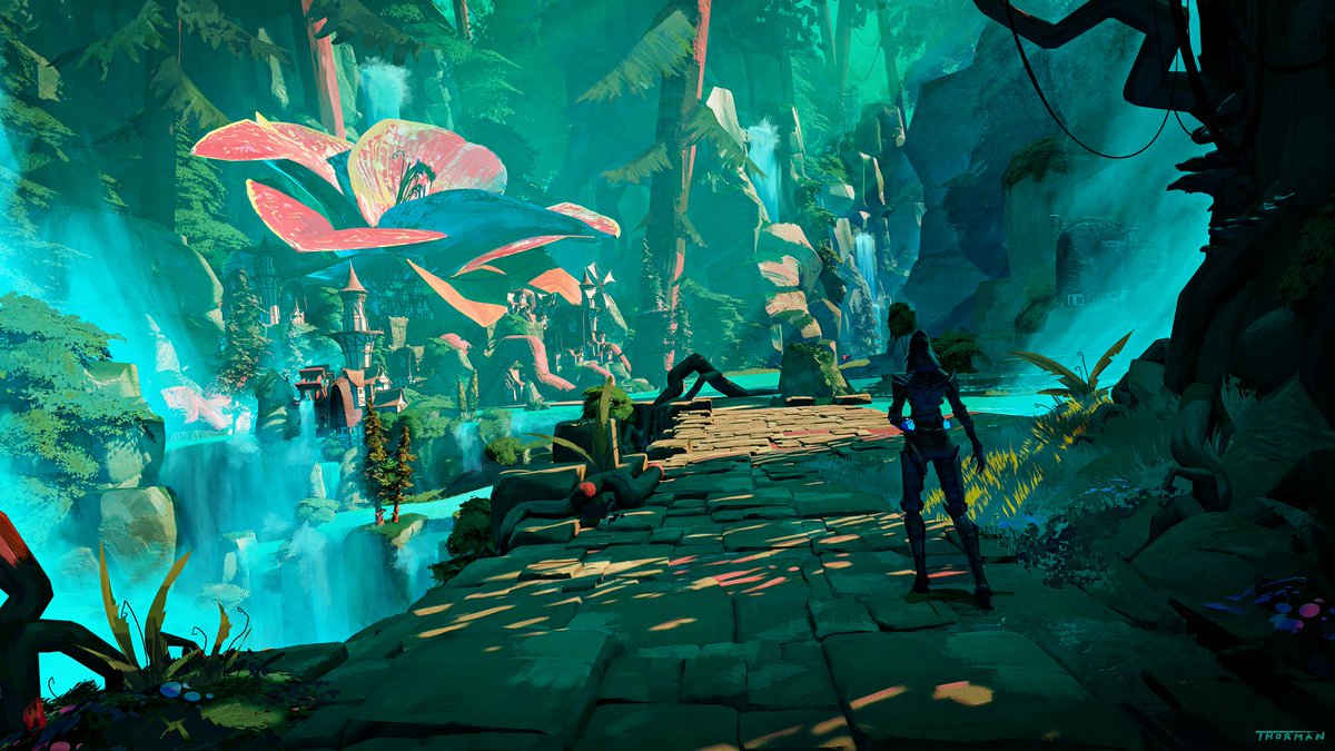 cdwanimation's tweet photo. Our hero, Io, exploring the world of #Moonsinger world. Concept art created for the original series by #CDWAnimation. Find out more here https://t.co/CECCmxgeMT #originalseries #3danimation #animation #animatedseries #3d #illustration #conceptart https://t.co/4rtWbfyktg