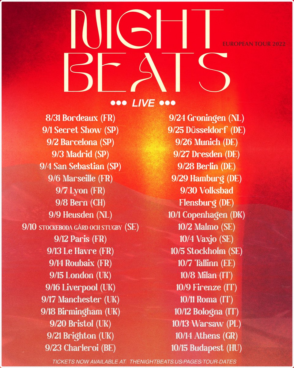 Night Beats tweet media