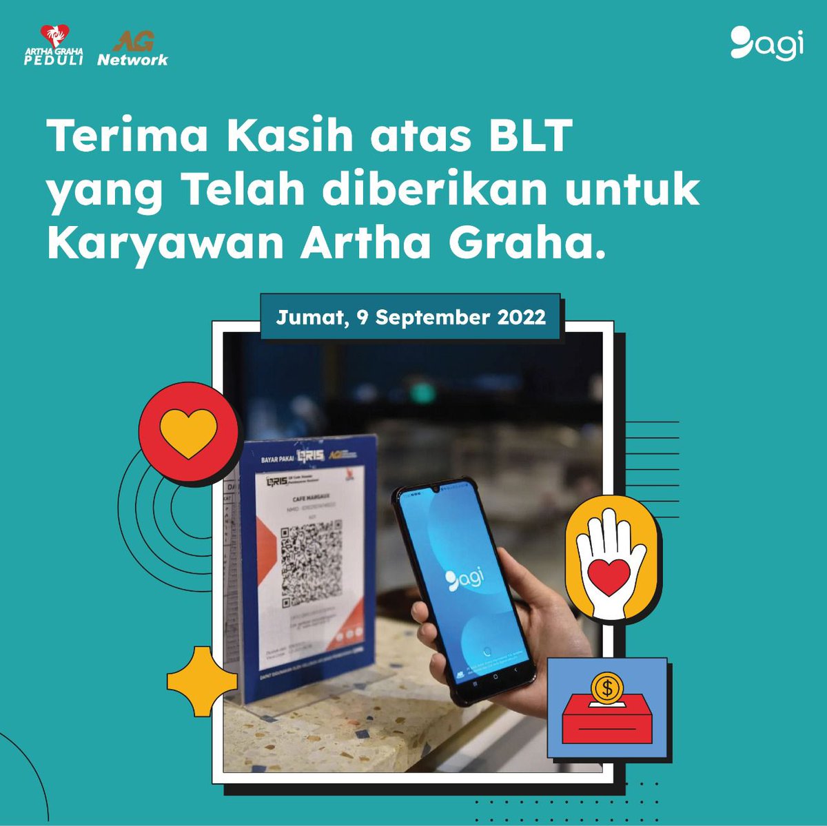 jvtanoza's tweet photo. #BansosAGP
#BLTArthaGraha
#TerimakasihArthaGraha 
#ArthaGrahaPeduli
#bankarthagrahainternasional
#agicash
#AGPeduli https://t.co/4VADEBwPTt