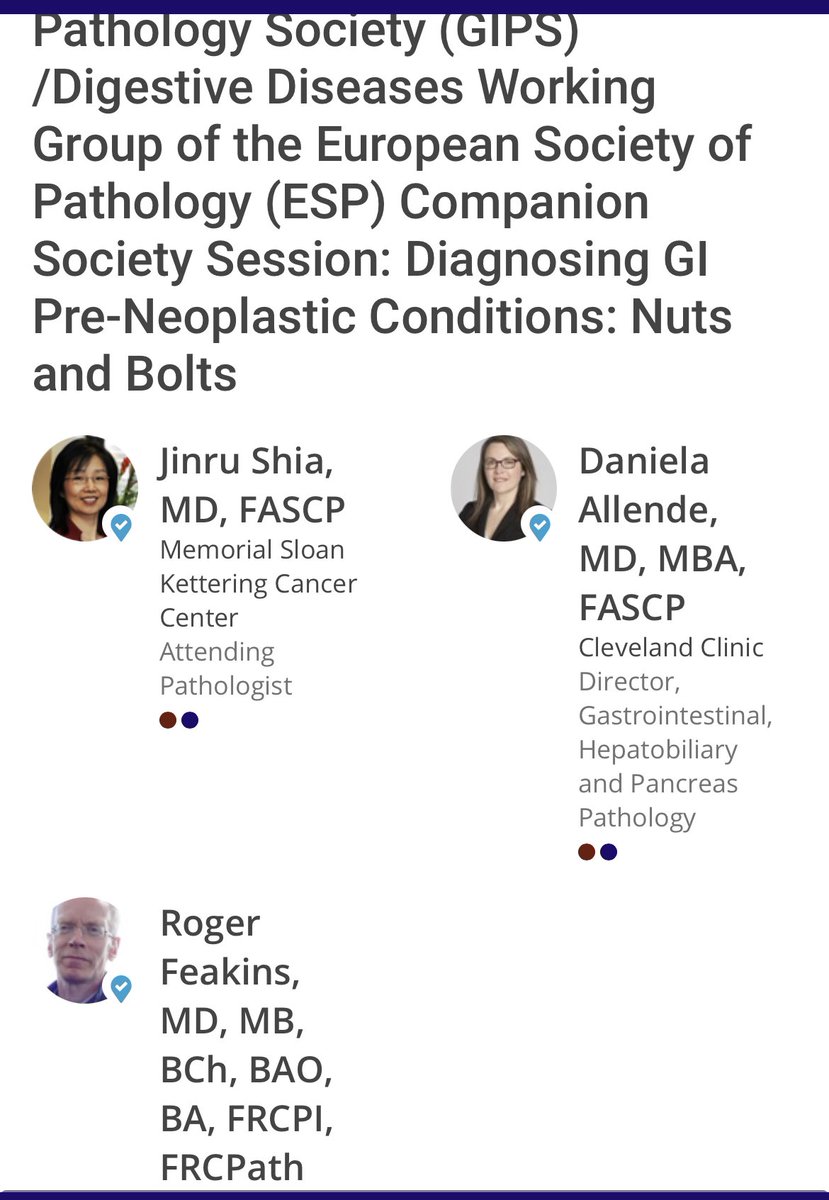 Daniela Allende, MD MBA (@allende_ds) on Twitter photo Coming up soon, we hope to see you there! Honored to be sharing the sessions with two giants in the field! Thanks to <a href="/USGIPS/">GIPS (GI Pathology Society)</a>, ESP and <a href="/ASCP_Chicago/">ASCP</a> <a href="/RogerFeakins/">Roger M Feakins</a> Coming up soon, we hope to see you there! Honored to be sharing the sessions with two giants in the field! Thanks to <a href="/USGIPS/">GIPS (GI Pathology Society)</a>, ESP and <a href="/ASCP_Chicago/">ASCP</a> <a href="/RogerFeakins/">Roger M Feakins</a>