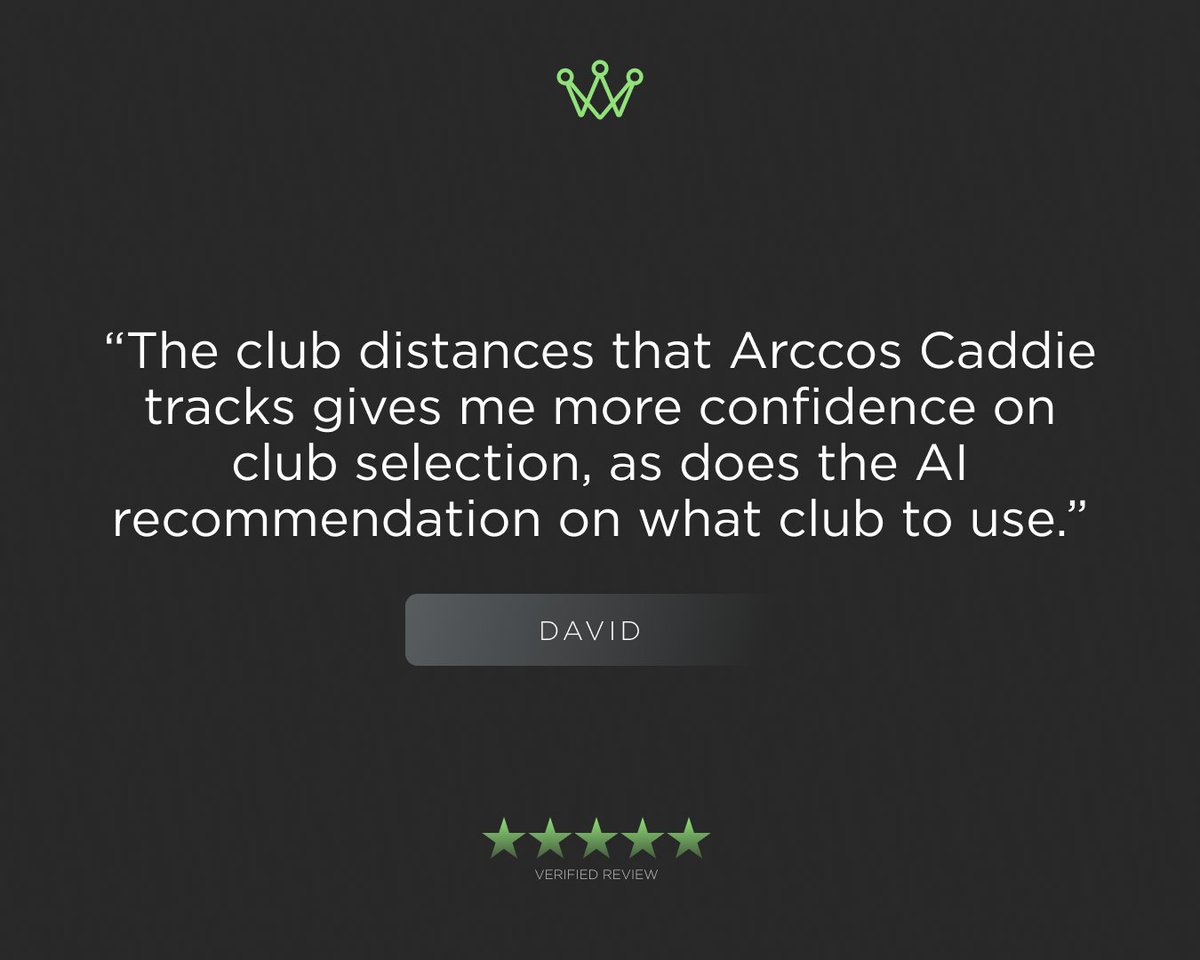 ArccosGolf's tweet photo. How well do you know your club distances? Are you certain that 7 iron will get over that pond and roll onto the green? 🤔 Know the total distances of your drivers, woods, hybrids and irons with the Arccos App. ⛳
#️Golf #StopGuessingStartKnowing #Arccos https://t.co/QEOvPVmwM8