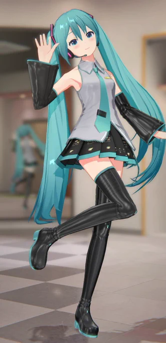 アイプラモデルのミクさんかわいい天井しただけある 