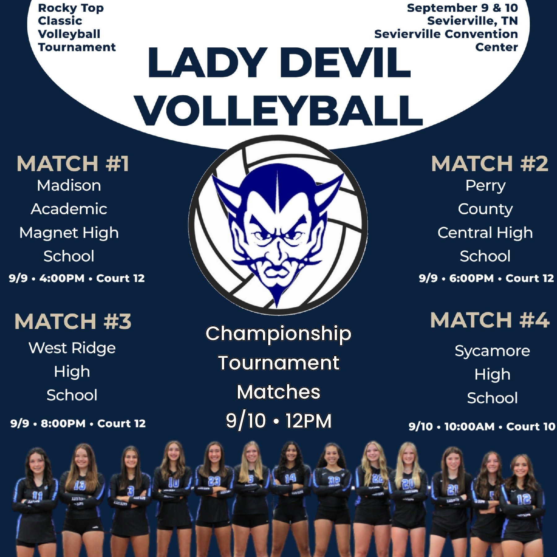 Rocky Top Classic Volleyball Tournament 2025