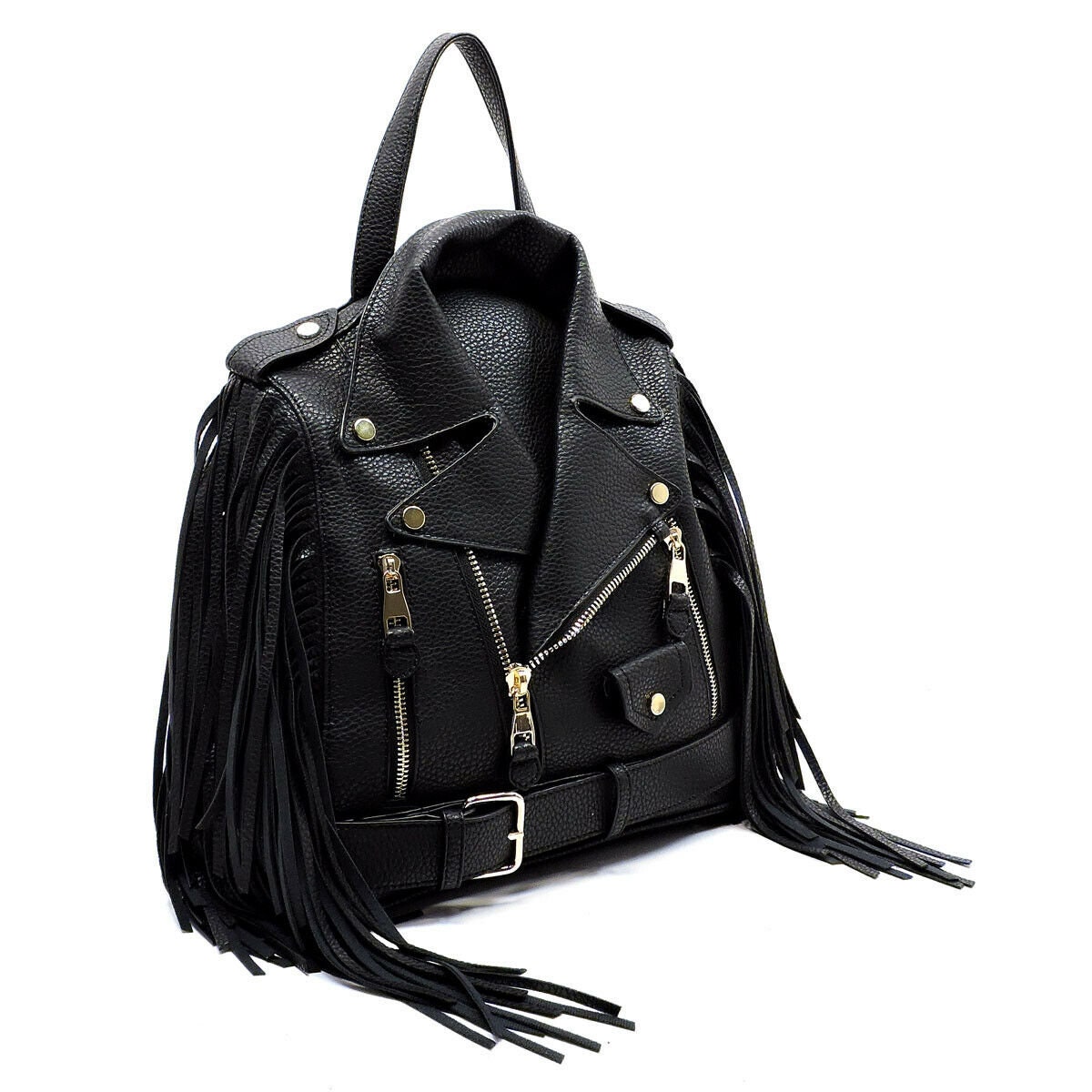 artisan_pure's tweet image. Motorcycle Jacket Fringed Backpack-Southwest Backpack-Faux Vegan Leather-Women's Biker Bag-Fringed Boho Accessory Bag etsy.me/3ObJDwS #Etsy #ArtisanPureSkinCare #BohoBackpack