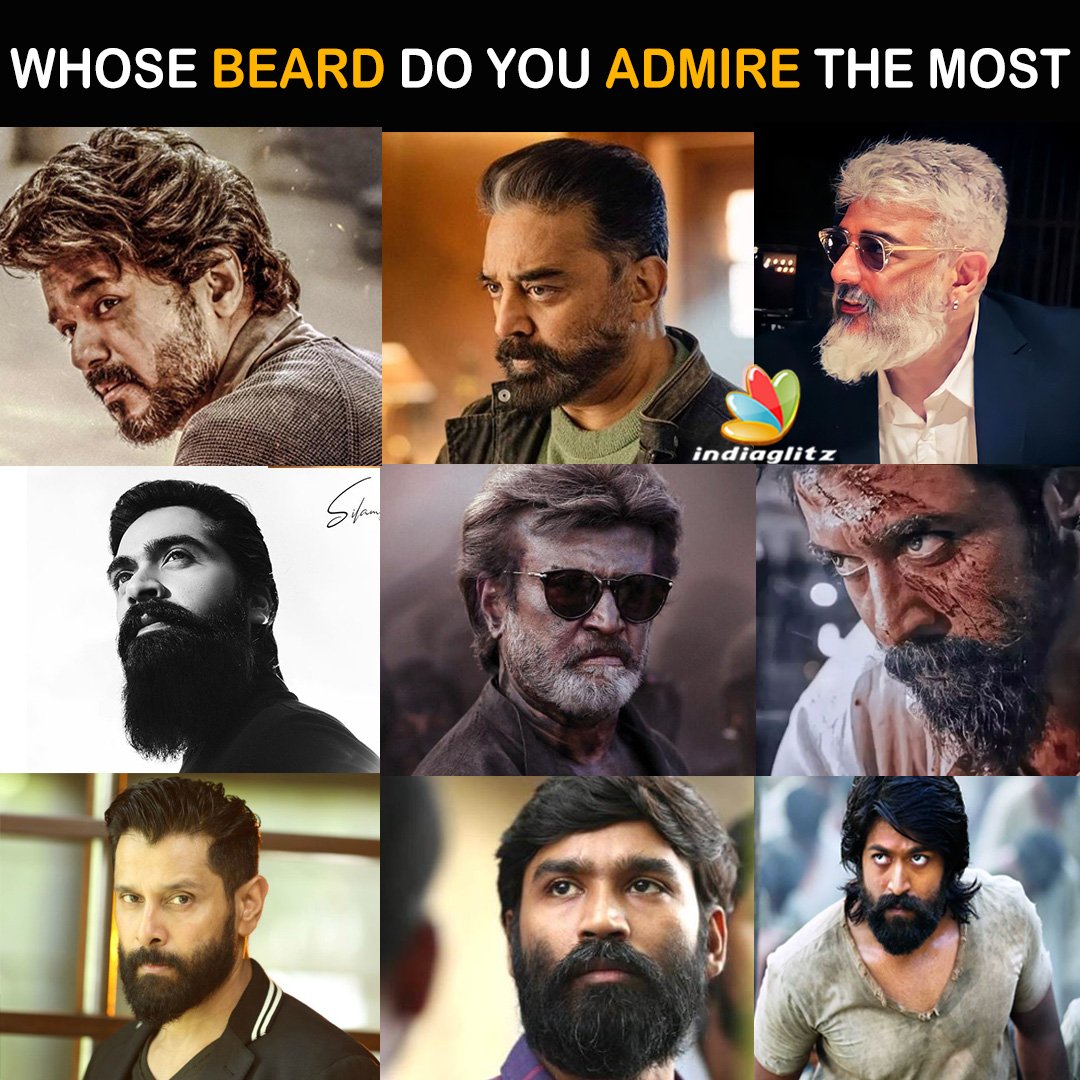IndiaGlitz Tamil on Twitter "Whose beard do you like most comment