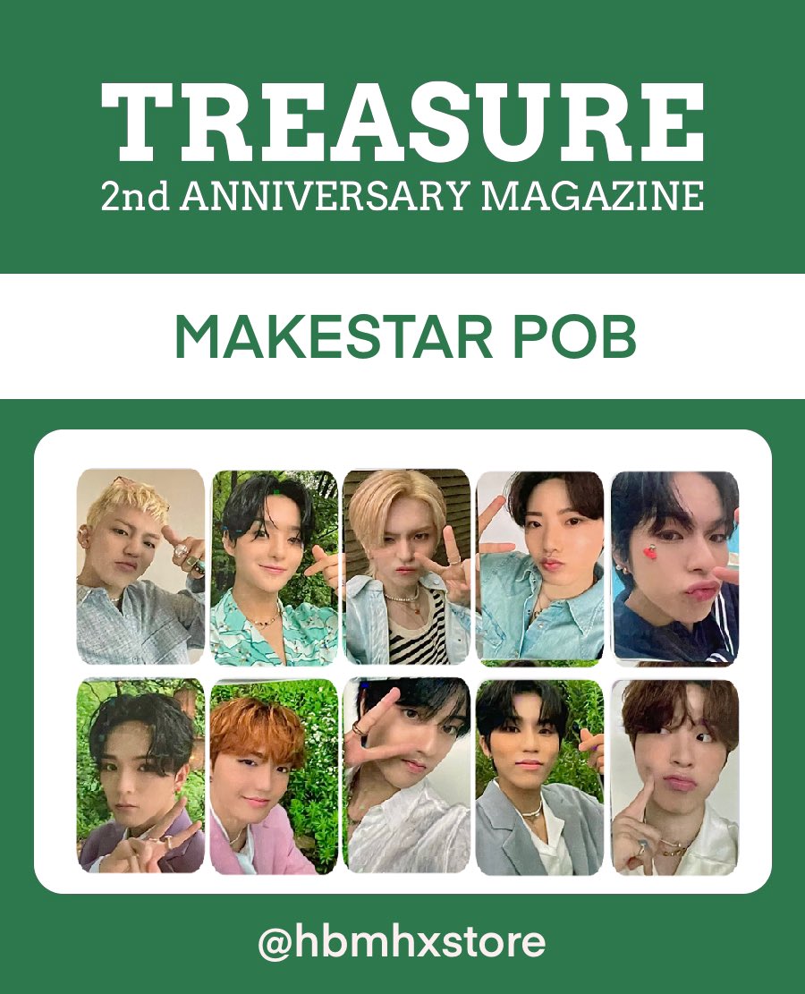 treasure 2nd マガジン makestar 特典 ドヨン トレカ TREASURE 2周年 マガジン makestar 店舗特典 トレカ ドヨン