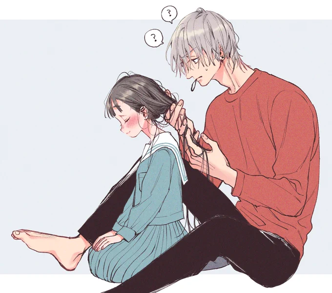 こういうのは苦手🦊

#諒とみこと 