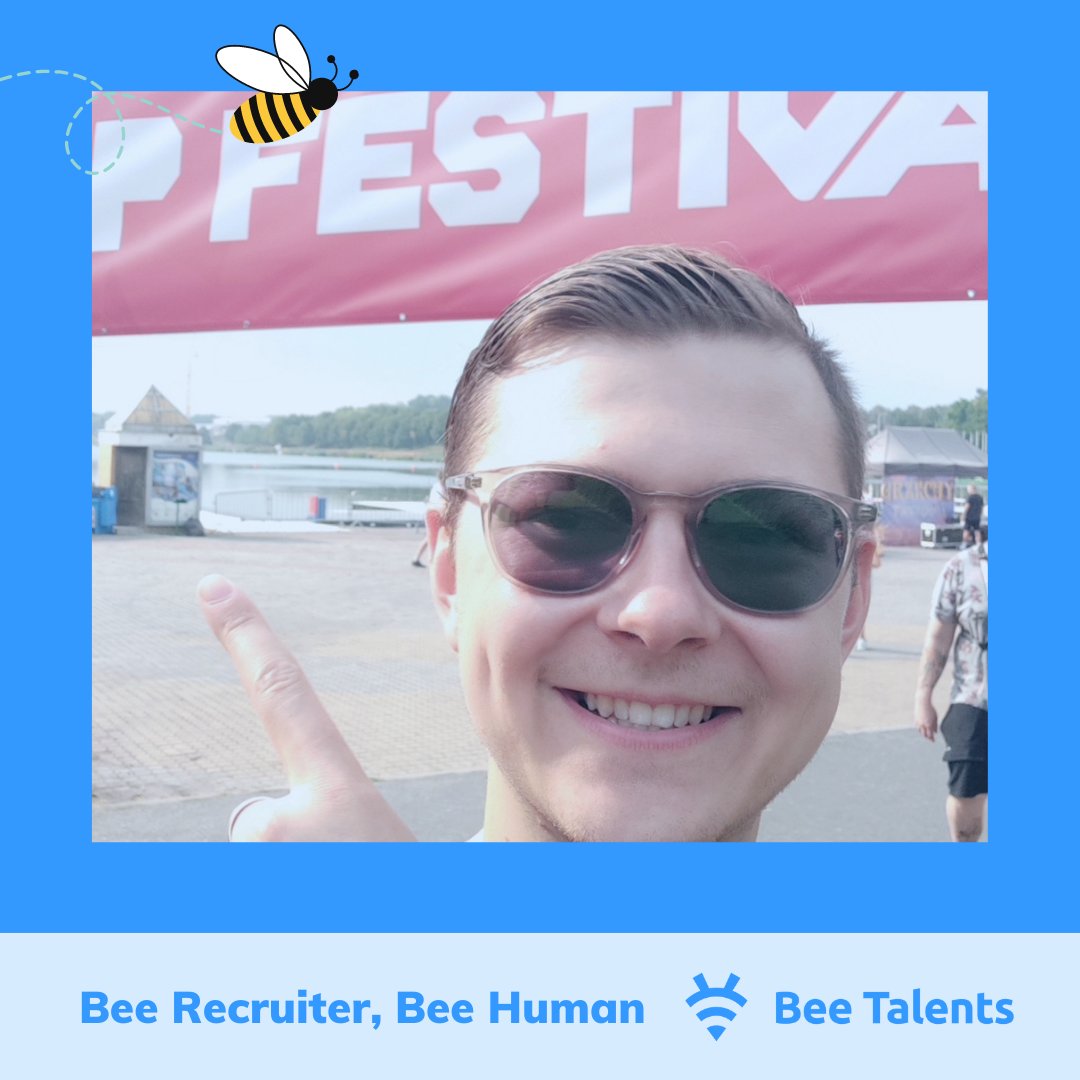 BeeTalents's tweet photo. W piątek zapraszamy na nasz nowy cykl wywiadów pt. "Bee Recruiter, Bee Human" 🐝
Zapraszamy do zapoznania się z odpowiedziami Igora na naszym profilu Linkedin! 🧐

#BeeTalents #BeeRecruiter #BeeHuman #BeeRecruiterBeeHuman #recruitment #hobby #worklifebalance https://t.co/b5uLmXlaXh