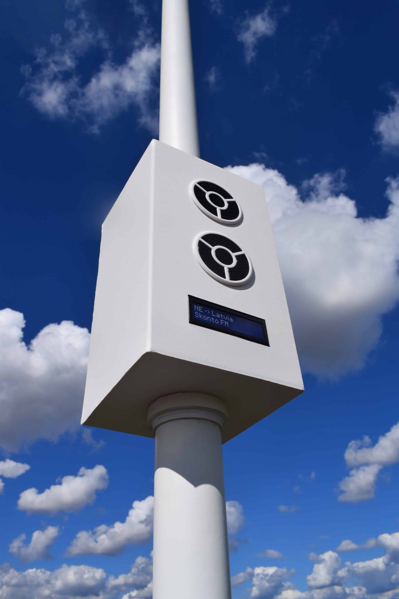 World Wind Radio – Jeanne Harignordoquy

→ creativeapplications.net/member-submiss…

Taking the appearance of a wind sock, the installation plays a radio station from different parts of the world depending on the speed and direction of the wind.

#arduino #raspberrypi #radio #3dprinting