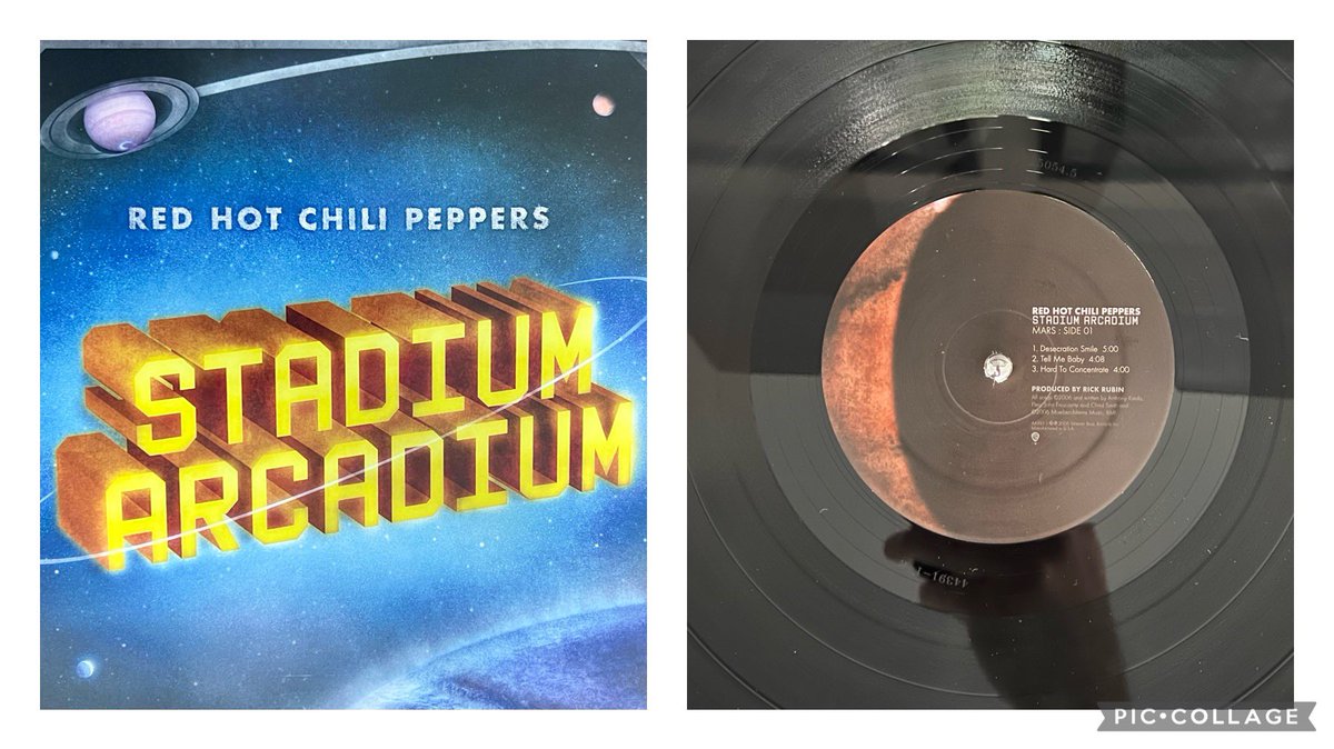 RezinBryan's tweet photo. Album a Day in 2022
@ChiliPeppers : “Stadium Arcadium” 
Released 2006
#RockSolidAlbumADay2022 
#vinylrecords  #HardToConcentrate 
252/365 https://t.co/elrwFMMNNj