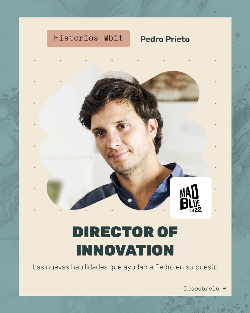 🗣“Creo que la Inteligencia Artificial va a cambiar muchos aspectos de nuestra vida y quería profundizar un poco en lo que supone esa oportunidad. MBIT School tiene un enfoque real y directo...