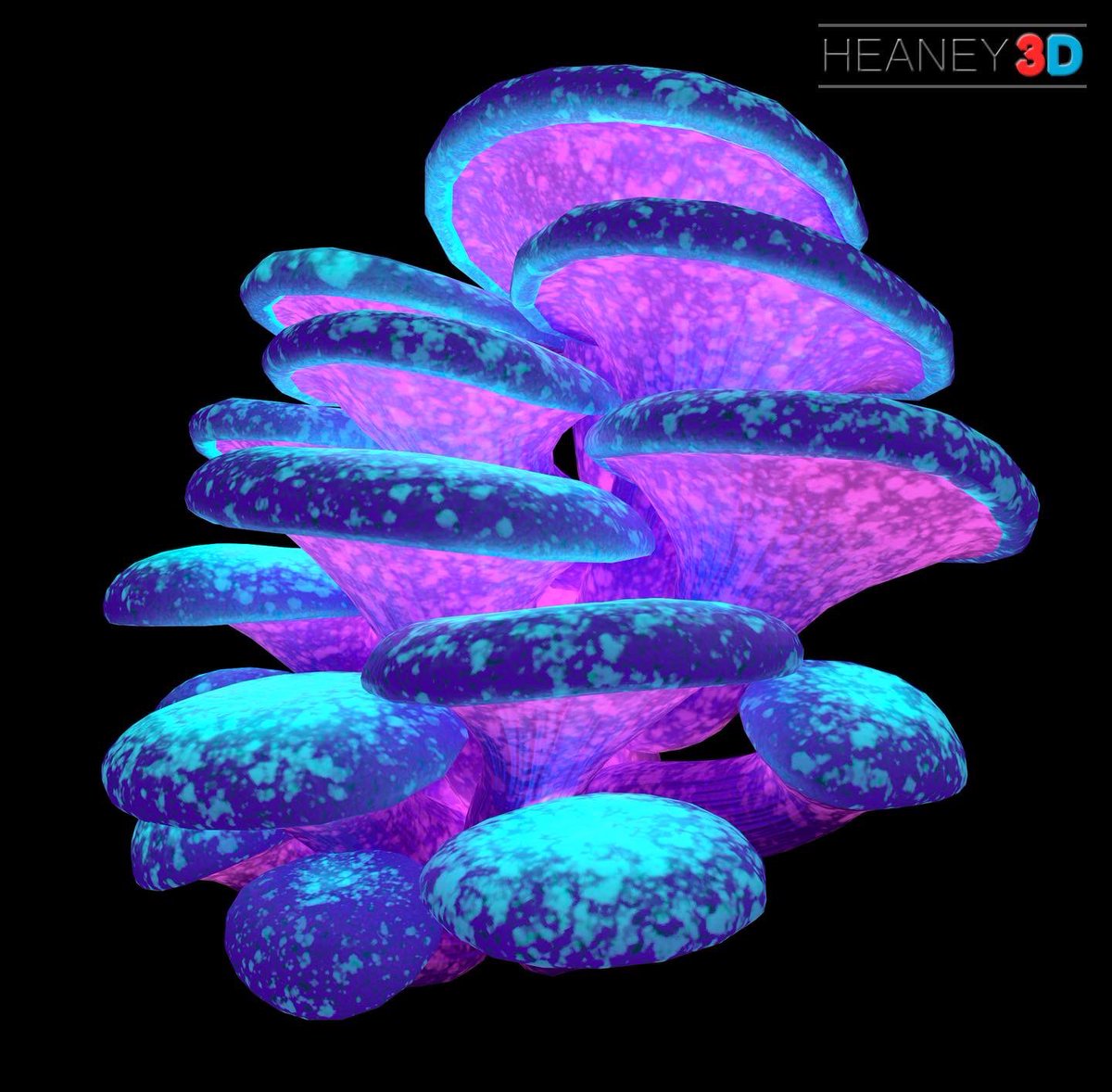 Glowing Oyster Mushrooms

#mushrooms #mushroom #mushroomart #oystermushrooms #glow #glowinthedark #3d #3dart #3ddesign #render #cg #cgi #gameart #gamer #gaming #gamedesign