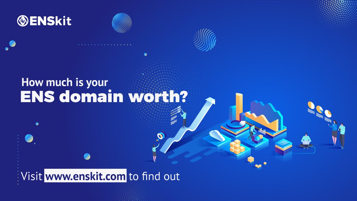 How much is your #ens domain worth? Let us know below 👇 

#ens #ensdomains #ensappraisal