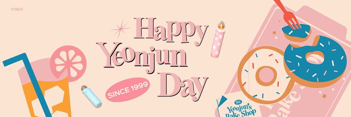913files's tweet photo. #YEONJUN Birthday layout 🧑🏼‍🍳🍪🍩 https://t.co/UHjtm1ne36