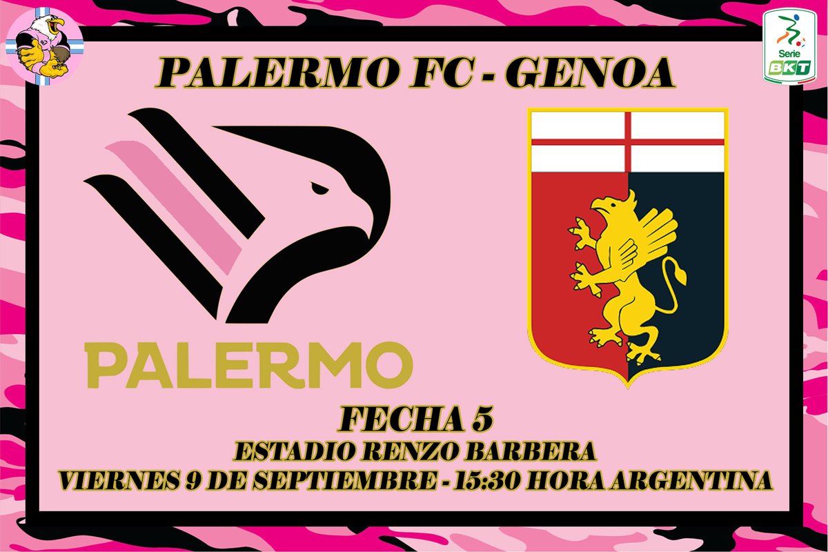 Palermo F.C. - Tanti auguri #Palermo 💗🖤