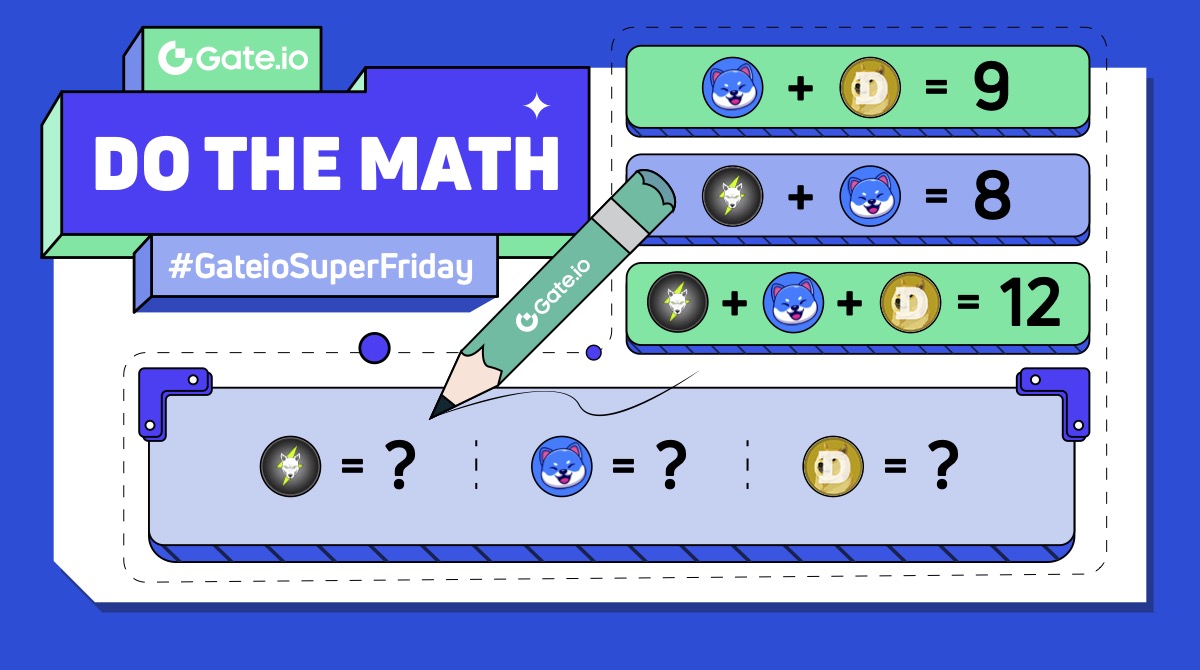 Gate_Russian's tweet photo. 🤑#GateioSuperFriday - Давайте посчитаем

📍Решите простую математическую задачу

🎁20 победителей, ответивших правильно, разделят $200 #Giveaway
 
🌟 Следите за @gateiorussia
🌟 Лайк и Ретвит 
🌟 Отметьте 3 друзей
⬇️Нажмите, чтобы отправить ответ⬇️
https://t.co/OH0JRsPSKj https://t.co/WC6YjRw0Gj