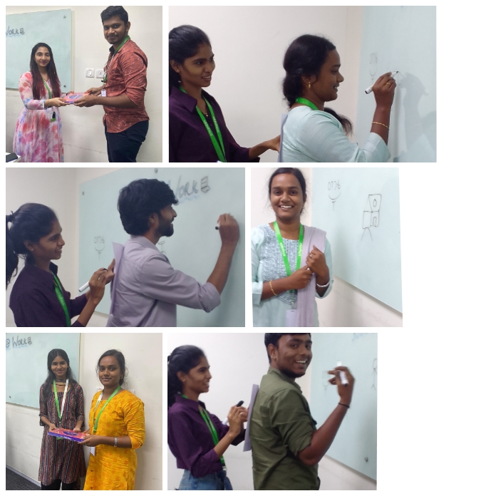 tring_apps's tweet photo. The new Tringers are in town!!
We arranged some interesting activities to welcome our freshers. It was a delight to witness our team pair up and play the game. Since there were smiles on the faces, there were around 1234567 photos clicked Welcome aboard guys! 
#Tringapps #tring https://t.co/KKWZO7WLCr