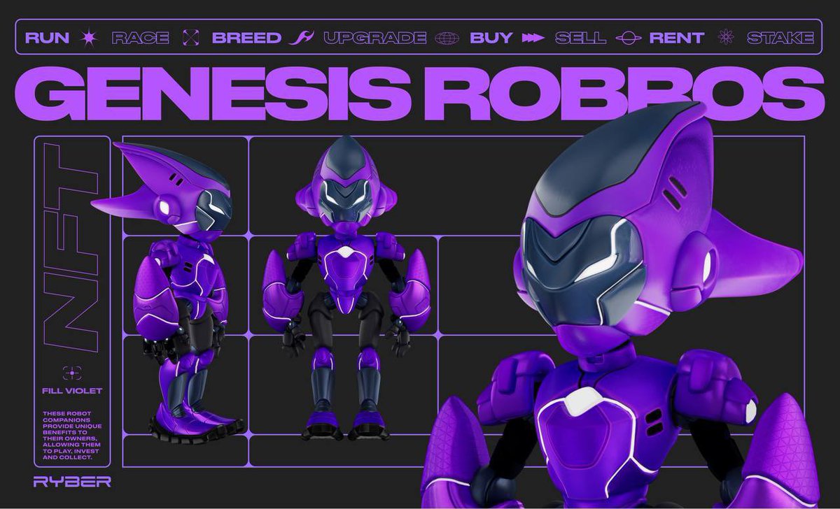 SUP, RYBERIANS?

HERE IS ANOTHER #SNEAKPEEK FOR YOU

⇨ TAG 3 FRIENDS TO GET WL
⇨ RT FOR MORE #RYBER

#NFT #p2e #NFTcommunity