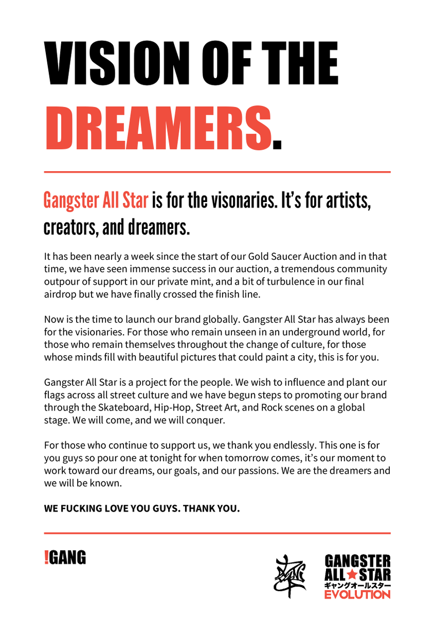 GANGSTER ALL ★ STAR ギャングオールスター tweet media