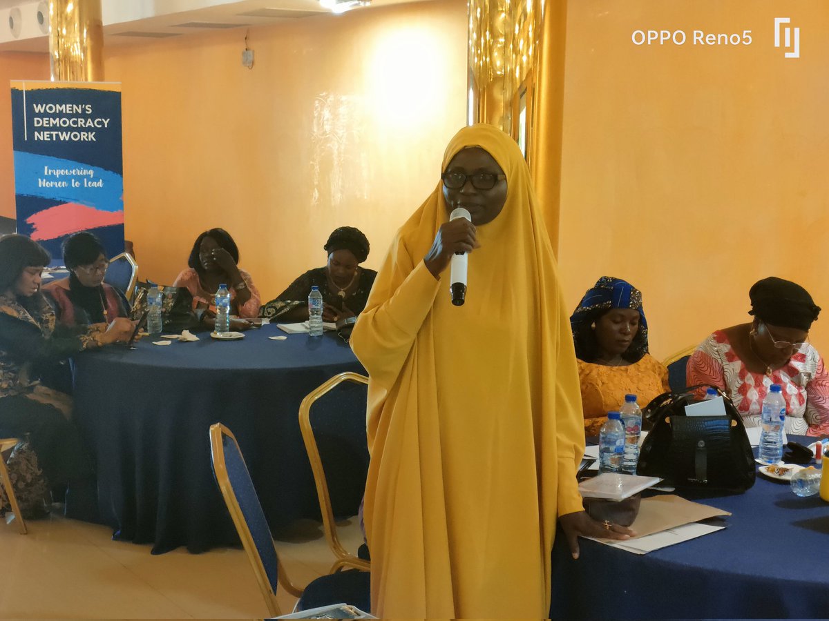 <a href="/sentellbarnes/">Sentell F. Barnes</a> discusses Voter Contact: Reaching beyond Party Lines with Female Candidates on Day 2 of the <a href="/wdn/">Women's Democracy Network</a>'s Multi-Party Campaign Management Training facilitated by <a href="/IRI_Africa/">IRI Africa</a> in #Abuja.