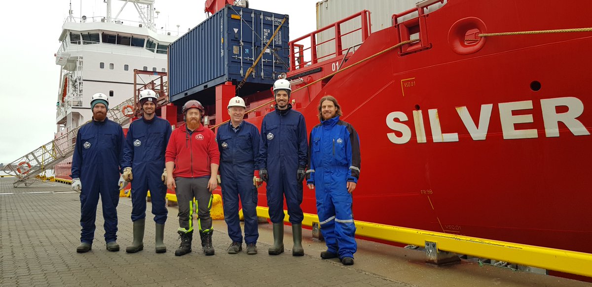 The annual #FramStraitNPI cruise has just started onboard the ice-strengthened containter vessel Silver Arctic. Read more here: instagram.com/p/CiSSClZqiTw/
#npolar