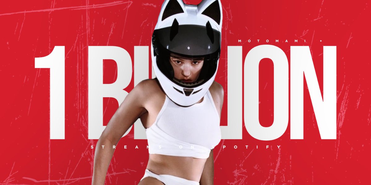 rosaliachart's tweet photo. “MOTOMAMI +” has reached 1 BILLION streams on Spotify. It’s first female album by a Spanish artist to achieve this in history. https://t.co/XNCCn2OuMO