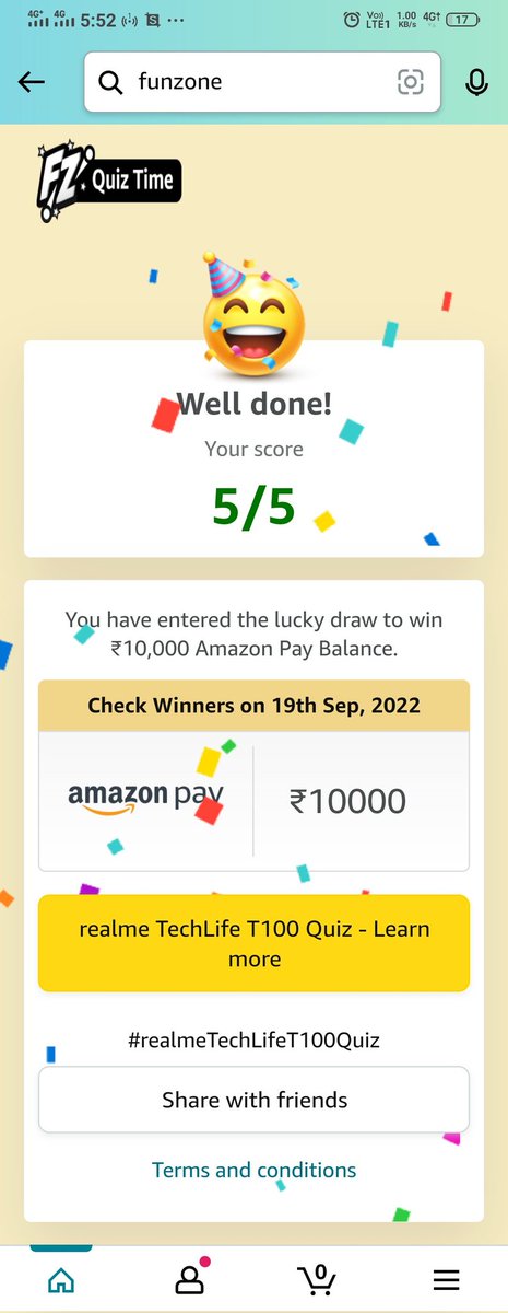 sumit39146964's tweet image. I played this interesting Quiz on Amazon-Play games at Amazon FunZone  amazon.in/game/share/g1E….  @amazonIN  @realmeIndia  @realmeTechLife  #realmeTeachLifeT100 #ListenInFullColour