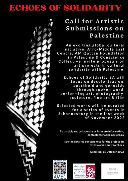 AfroMiddleEast's tweet photo. Echoes of Solidarity
Call for submissions/proposals https://t.co/jPguzO7dMh