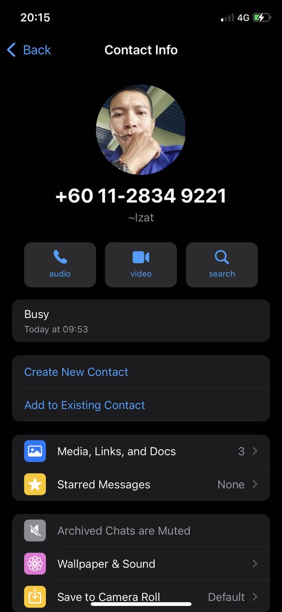 mohamad_hazlin's tweet photo. TOLONG CARI SCAMMER NI GAIS‼️

Selama ni aku baca thread orang psl kena scam. Ni hari ni aku plak yg kena. Aku tak tahu dia guna gambar sape, tapi cakap pelat cina. Nama dia izat. https://t.co/7IWcRcGzii