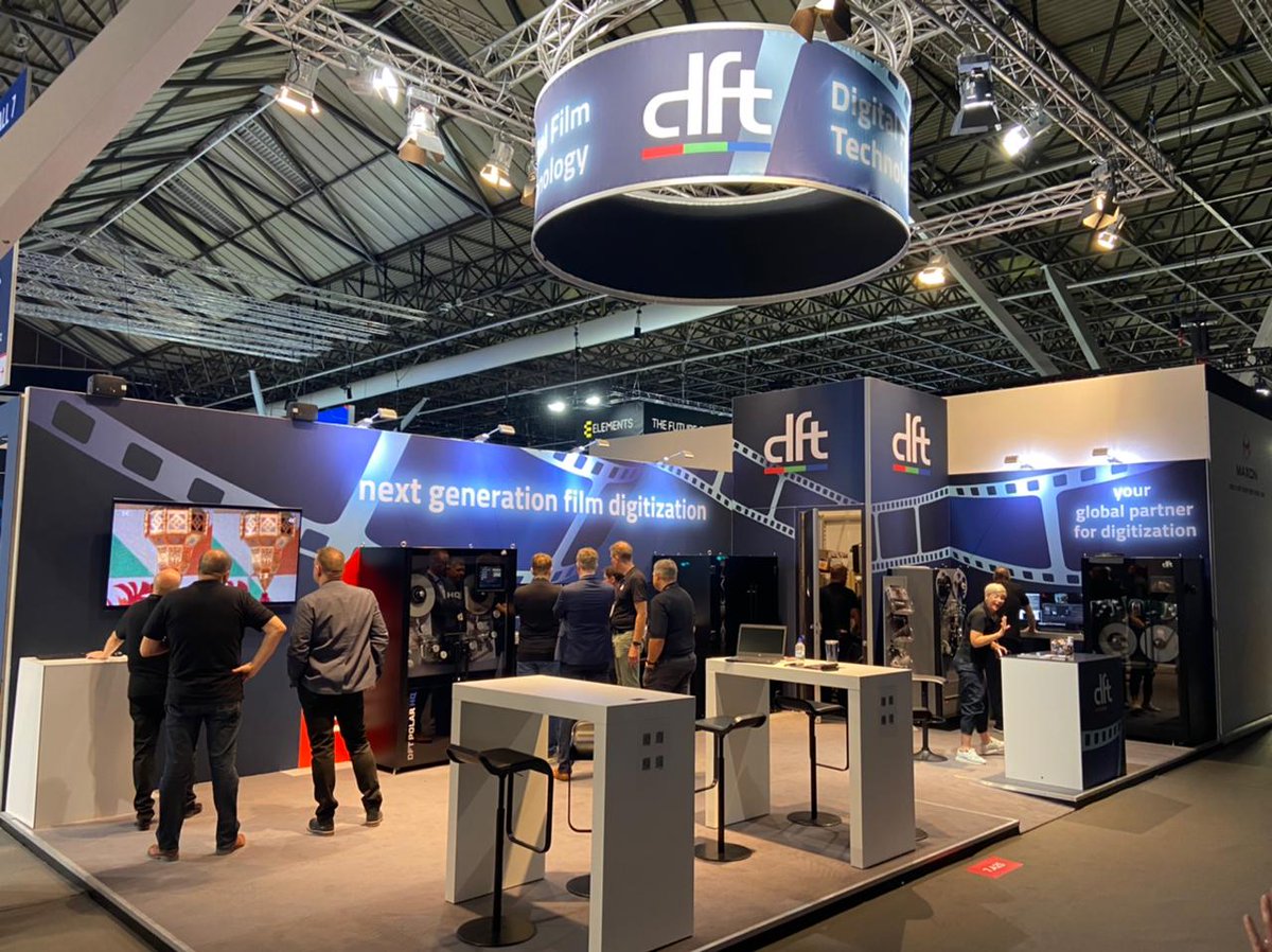 PrasadCorp's tweet photo. Visit us at #IBC2022
Visit DFT (Digital Film Technology) and Prasad at the launch of their brand new DFT POLAR HQ - native 8K film scanner.
See you @ stand number 7.A25
#dft #film #8k #filmdigitisation #filmscanning #preservation #filmrestoration https://t.co/QOS2cGmXac