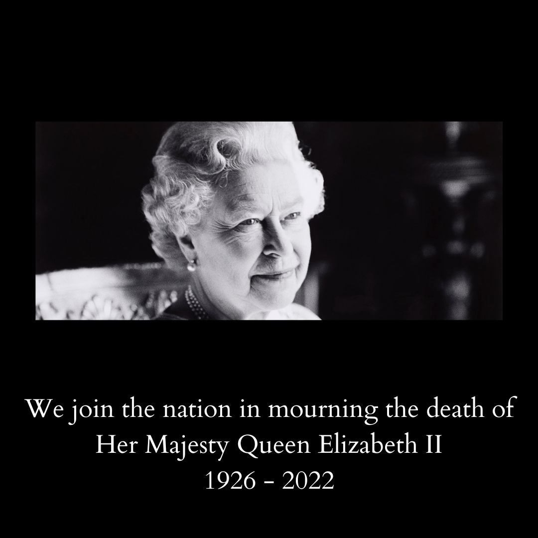 A long life, well lived. We join the nation in mourning the death of Her Majesty Queen Elizabeth II. Rest in peace.