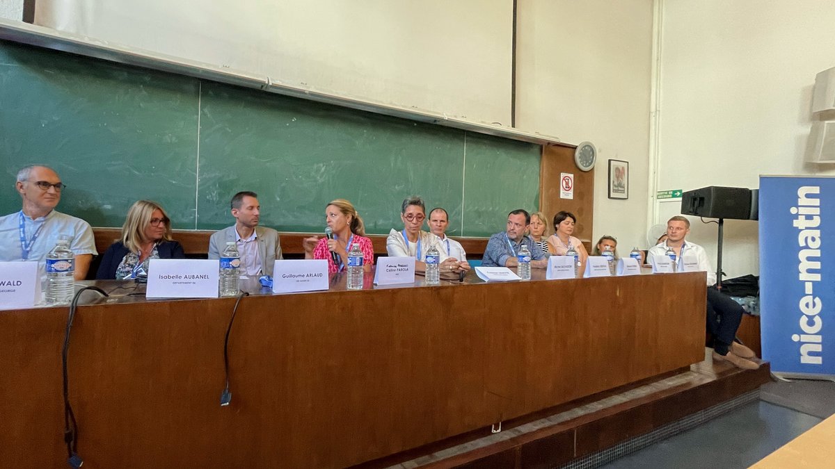 IM2S's tweet image. L'IM2S était ce matin partenaire du Hub Santé @Nice_Matin  organisé à @IrfssNice autour de la thématique “Formation aux métiers de la santé : Quels leviers pour un avenir professionnel épanoui ?”.
Nombreux échanges avec les étudiants suivi d'un #jobdating . Top organisation merci