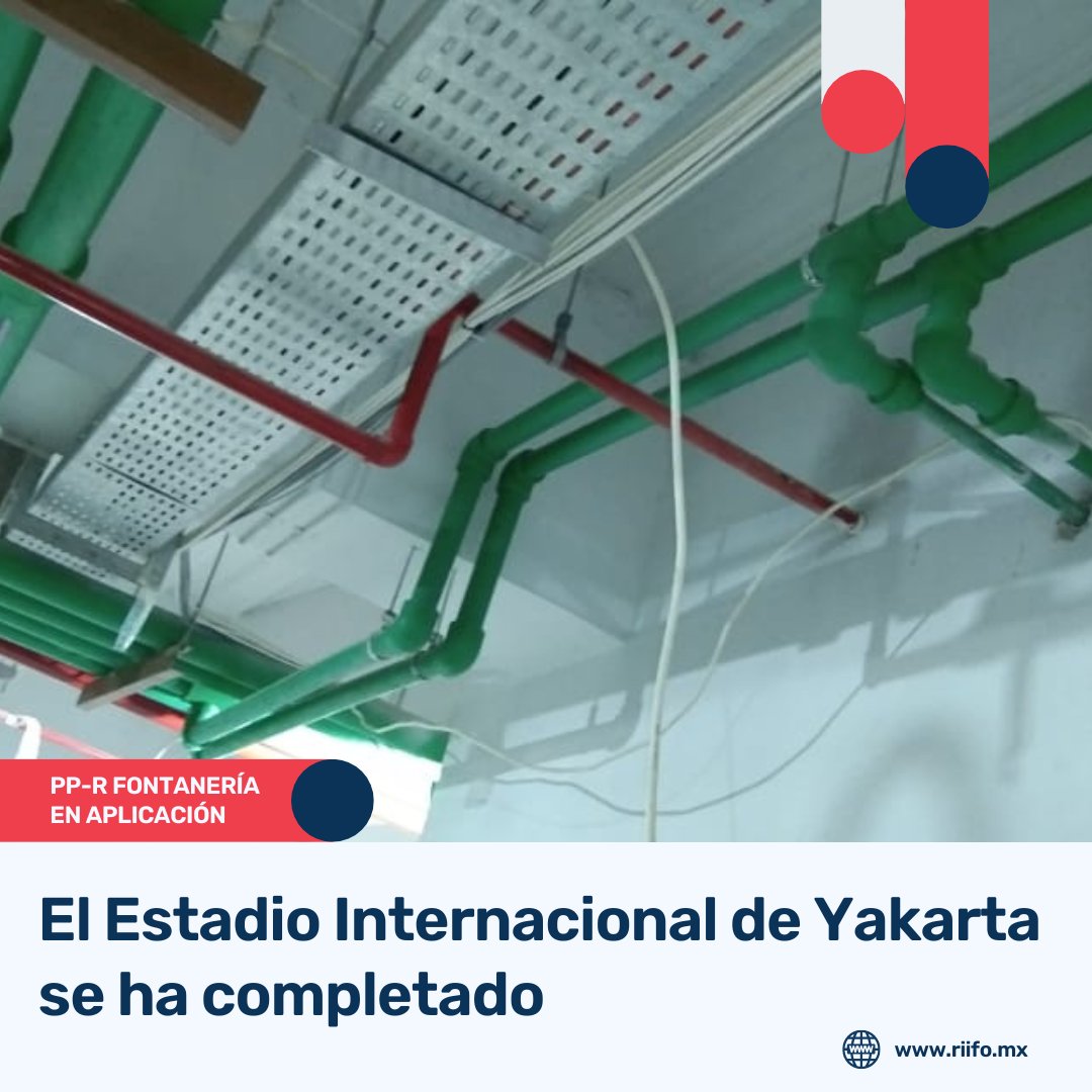 riifo_mx's tweet photo. El Estadio Internacional de Yakarta se ha completado. 👍
Como proveedor de #pprsistema, RIIFO Indonesia suministra productos de #tubería de alta calidad a tiempo. ¡Esto es apoyado por nuestro inventario local suficiente y red logística eficiente! https://t.co/AXHGcdqUbH