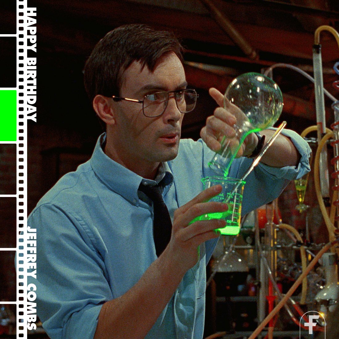 FANGORIA's tweet photo. Happy birthday to Jeffrey Combs! Known by genre fans for his work in the RE-ANIMATOR franchise, THE FRIGHTENERS, FROM BEYOND, CREEPSHOW (2019) and more. https://t.co/R2QndRCbRz