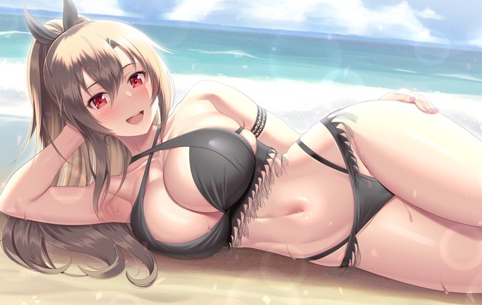 水着イーディスさん🥰 