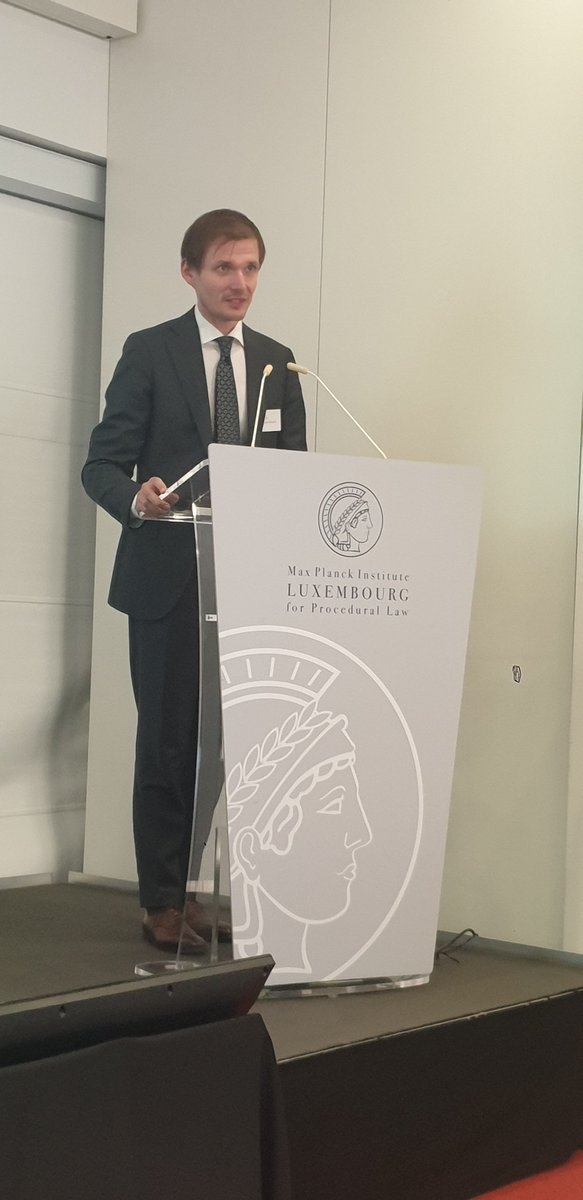 MPI_Luxembourg's tweet photo. The 4th panel concentrates on jurisdiction and pendency – concrete reform proposals, with Krzysztof Pacula &amp; Marta Requejo Isidro @EUCourtPress, Viktória Harsági @PazmanyU, @burkhard_hess @MPI_Luxembourg and is chaired by @GAVClaw @KU_Leuven https://t.co/iJvLr0bIMe