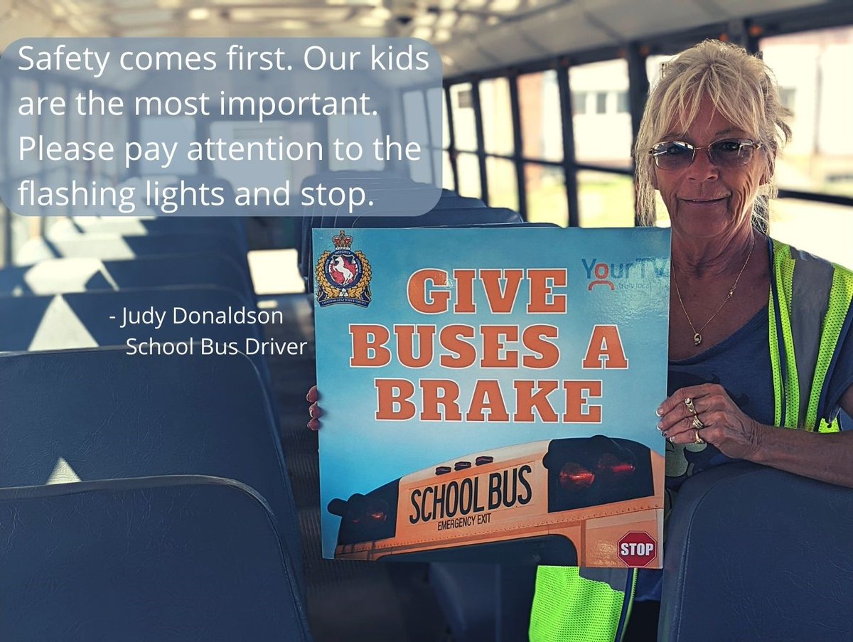 Keep safety in mind when approaching a school bus. Watch for flashing lights and stop!

<a href="/yourtvck/">YourTV Chatham-Kent</a>  <a href="/OPP_WR/">OPP West Region</a>