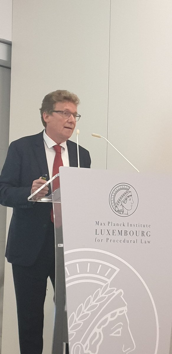 MPI_Luxembourg's tweet photo. The 4th panel concentrates on jurisdiction and pendency – concrete reform proposals, with Krzysztof Pacula &amp; Marta Requejo Isidro @EUCourtPress, Viktória Harsági @PazmanyU, @burkhard_hess @MPI_Luxembourg and is chaired by @GAVClaw @KU_Leuven https://t.co/iJvLr0bIMe