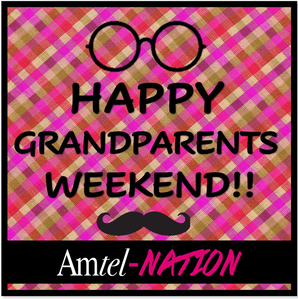 Amtel Nation takes a pause today to celebrate GRANDPARENTS WEEKEND! That’s right… we know Grandparents Day is Sunday, Sept. 11, but we are dedicating this weekend (and every day) to our awesome GRANDS! Love &amp; Appreciation makes us better.
