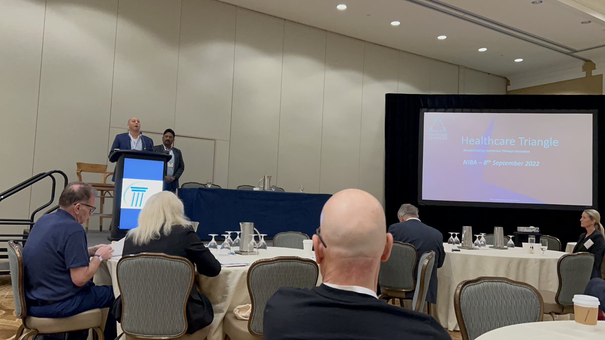 HCTriangle's tweet photo. HCTI's presentation at The National Investment Banking Association (NIBA) was held in Hollywood, Florida. 

#HCTI #nasdaq #NIBA #investmentbanking #ceo #conference #investors #investing https://t.co/Q05teOV0GC