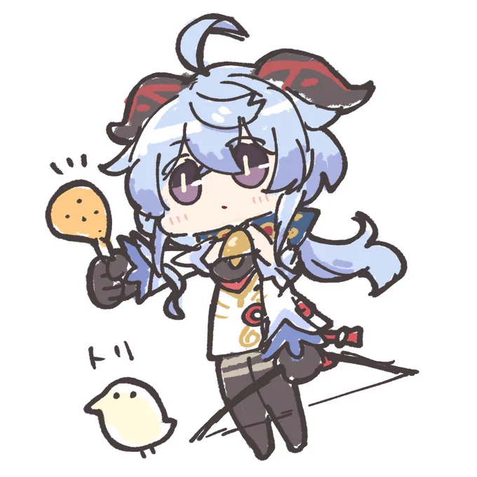 めっちゃ甘雨ちゃんほしかったらしい落書きが出てくる 