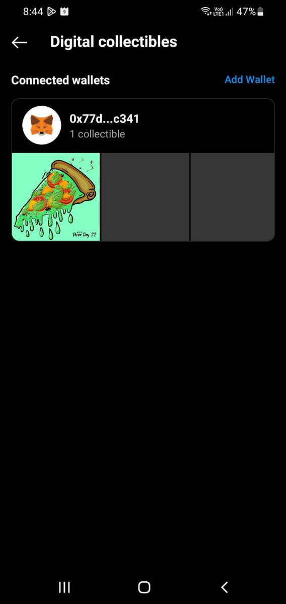QueenAdeline2's tweet photo. I successfully imported my POAP to Metamask, but it seems like Instagram only allows user to show their NFT that is on Ethereum Network T.T. 

Does anyone know the list of networks of NFT that Instagram is able to show? https://t.co/1pxg7z6oBE