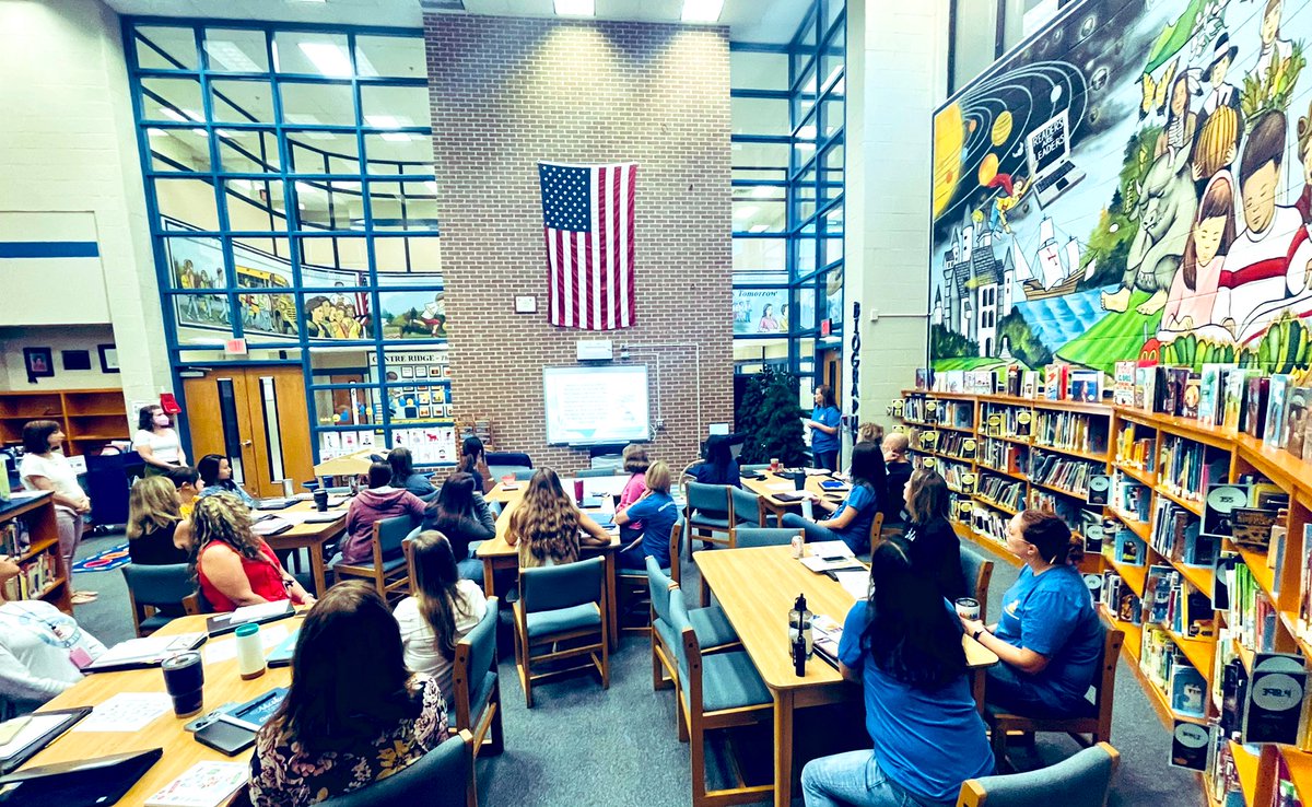 centreridgees's tweet photo. Our CRES Instructional Leaders had an awesome collaborative session this morning focusing on supporting our young learners. What a great way to start a Friday. #SharingOurStory #CRESculture #RamsStrong https://t.co/jXvDOKXYSb