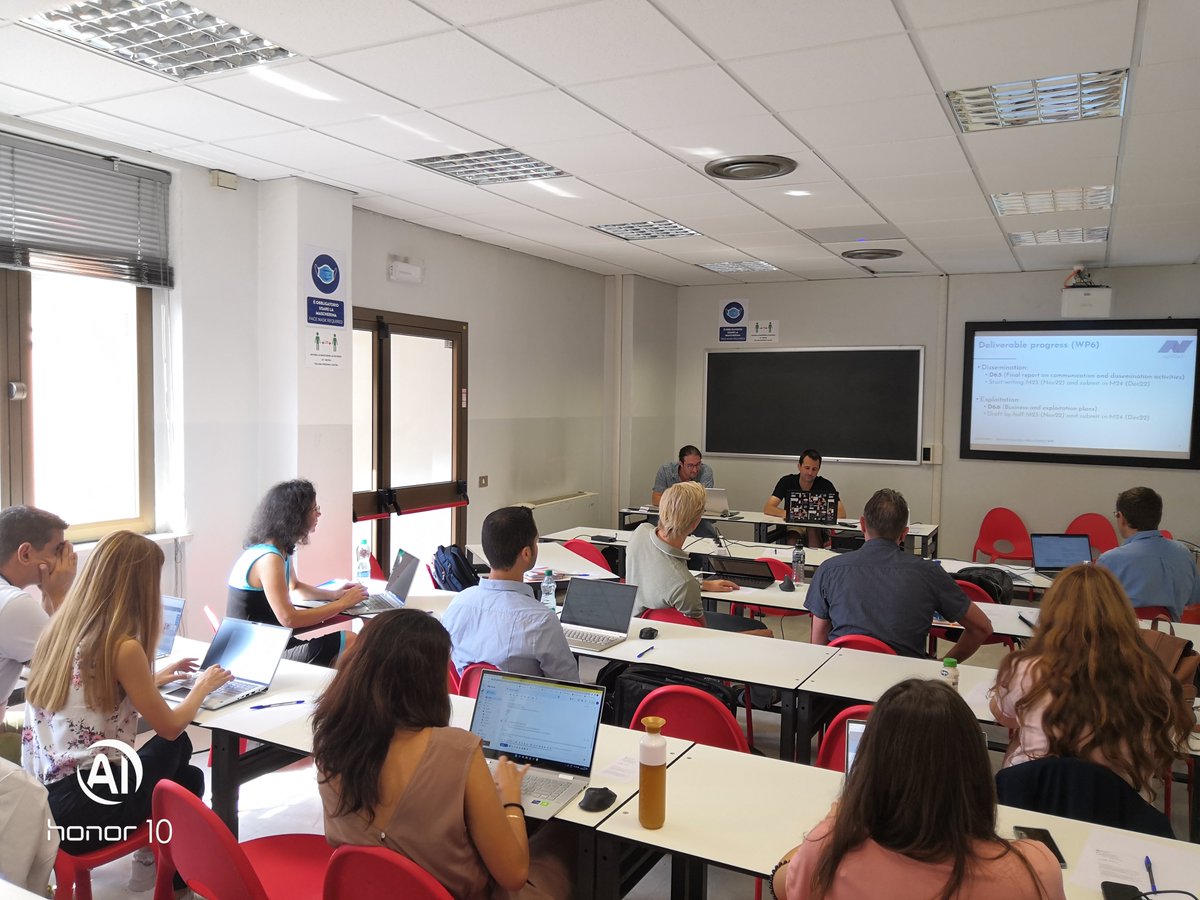 CPoliedra's tweet photo. On September the 5th and the 6th, @CPoliedra together with AMAT organised the third General Assembly of the @H2020nuMIDAS  project. The activities included the discussion on the work to be done in the coming months and a field test (mobility game) about sharing services in Milan. https://t.co/6iMRW5EWo4