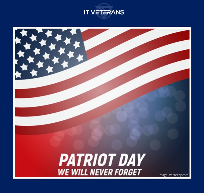ITVeterans's tweet photo. Sunday we commemorate the memory of 3,000 innocent victims who lost their lives from Sep 11, 2001 terrorist attacks .  We also remember brave first responders, military personnel, everyday citizens who sacrificed their safety to save others.   

#ITVeterans #Sept11th #NeverForget https://t.co/zQaq4b7CnD