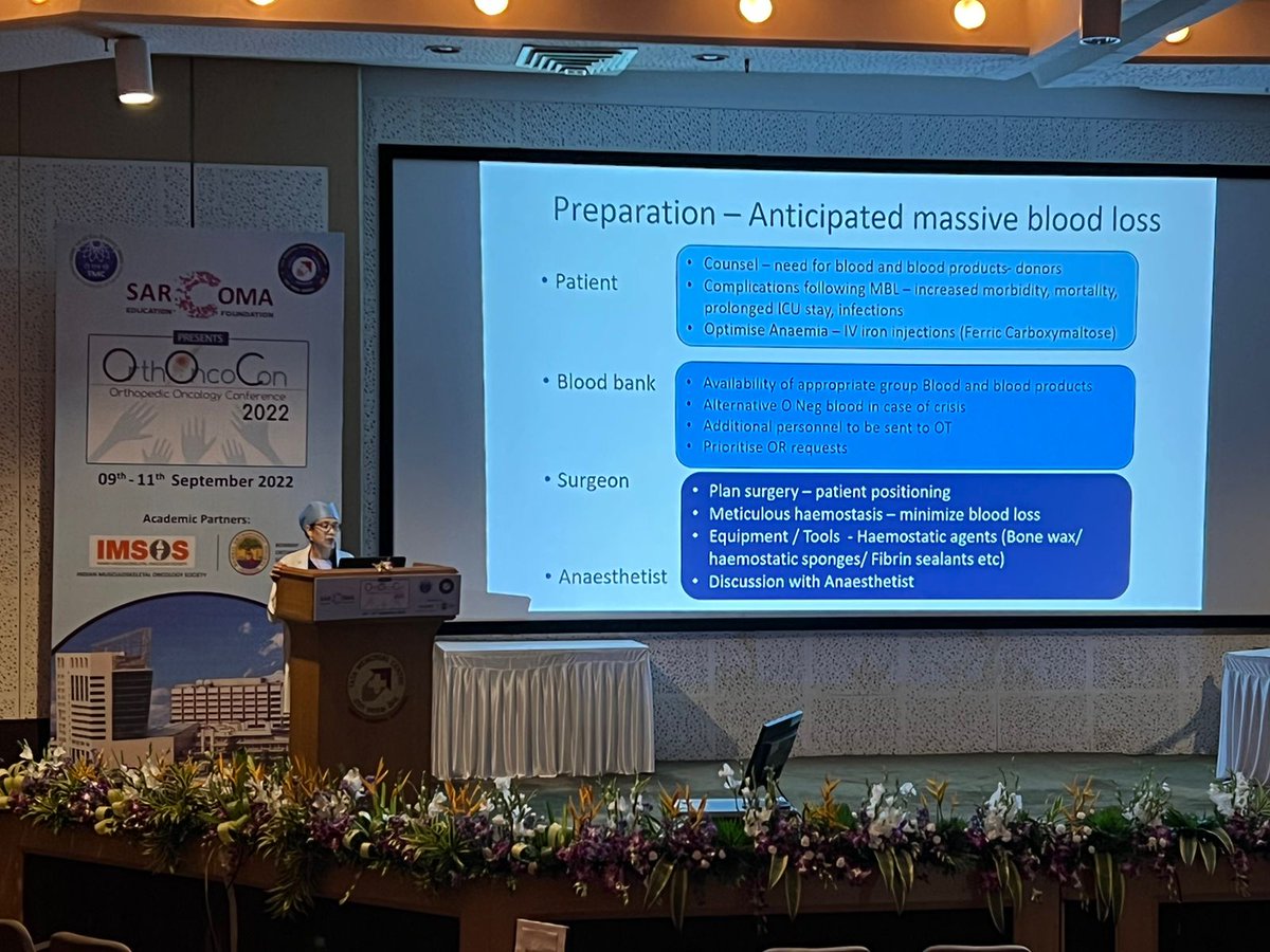 docgulia's tweet photo. Fantastic opening sessions #OrthOncoCon 2022.
Thanks to speakers  and the delegates for a great interactive session.  @DrDushyantJ #ManishPruthi @mandipshah533 #vandanaagarwal #Musculoskeletal #sarcoma @TataMemorial #IMSOS @bombayorth @SarcomaEduFdn https://t.co/Z4i6u6tIzd