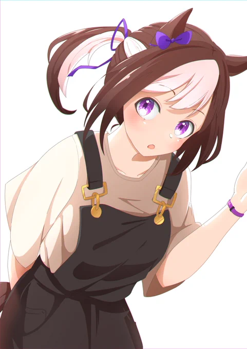 #ウマ娘 #スペシャルウィーク スペちゃんて髪伸びたらうしろの髪こうなるのかな?可愛すぎんか? 