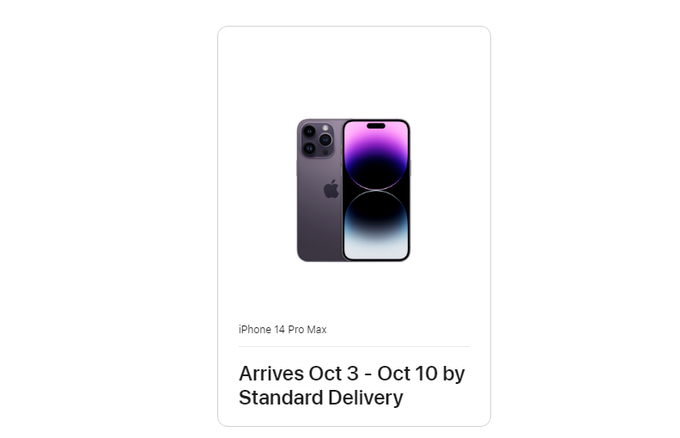 THE APPLE IPHONE 14 PRO MAX HAS BEEN ORDERED AND IT WAS IN PURPLE SO I HAD TO GET IT 💜🧐 https://t.co